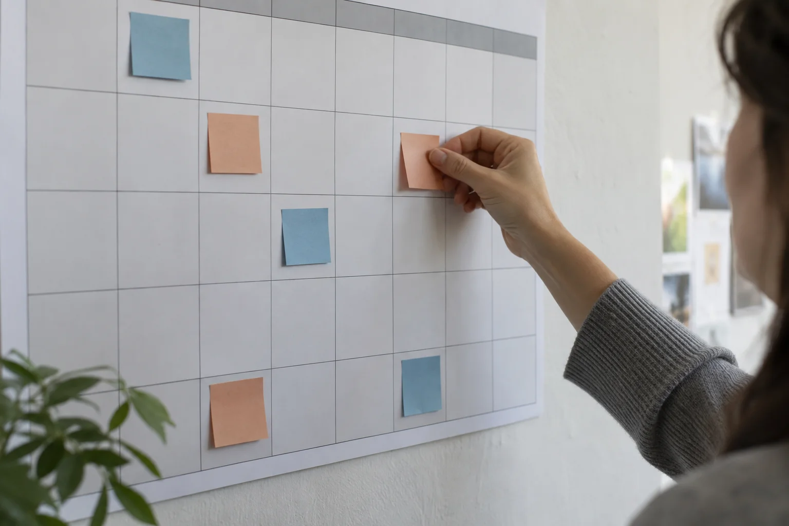 Un calendrier de travail pour organiser ses révisions.